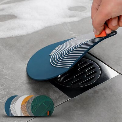 #ad Bathroom Silicone Floor Drain Pad Kitchen Insect High Quality Proof Sealing Pad $9.74