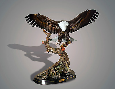 #ad BRONZE Eagle Amazing Detail Limited Edition SCULPTURE by BARRY STEIN $38950.00