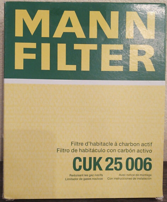 #ad Mann CUK25006 Cabin Air Filter Porsche Boxster w Activated Charcoal Free Ship $37.99