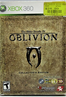 #ad Elder Scrolls IV: Oblivion Collector#x27;s Edition Xbox 360 . $30.00