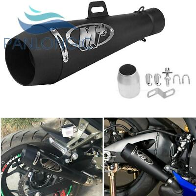 #ad For GSXR 750 YZF R6 Motorcycle Exhaust Muffler Pipe DB Killer Slip On M4 Exhaust $42.50
