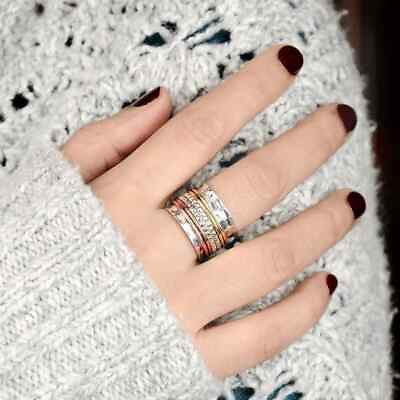 #ad Designer Ring925 Sterling Silver Band amp;Statement Ring Handmade Ring All size $11.69