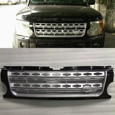 #ad Silver Air intake Front bumper Grille For Land Rover LR3 Discovery 3 2005 2009 $249.99