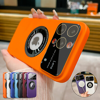 #ad For iPhone 14 Pro Max 14 13 Pro 12 Mag Safe Magnetic Lens Shockproof Case Cover $7.45
