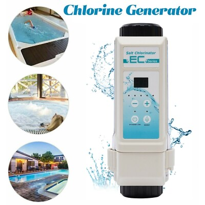 #ad Pool Chlorine Generator System for 26400 Gallons Pool Salt Water Chlorinator $429.50