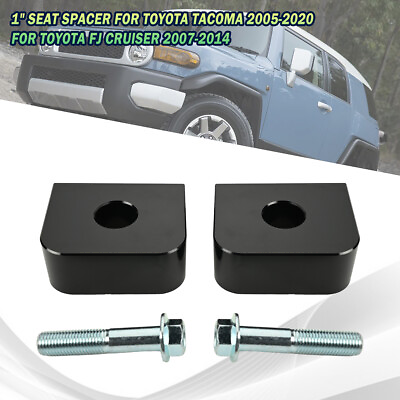 #ad 1quot; Seat Spacers Seat Lift Kit Riser For Toyota FJ Cruiser 07 14 For Tacoma 05 21 $29.99