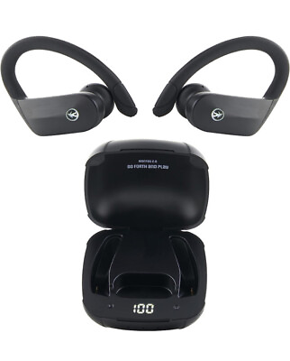 #ad NEW Outdoor Tech Mantas 2.0 Wireless Earbuds with Rechargable Case Black $75.00