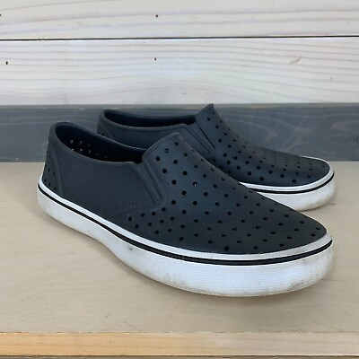#ad Native Shoes M6 W8 Black Miles Slip On Water Shoes Unisex $18.97