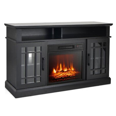 #ad 48quot; Classic Fireplace TV Stand W 1400W Electric Fireplace TVs up to 50quot; Cabinet $288.96