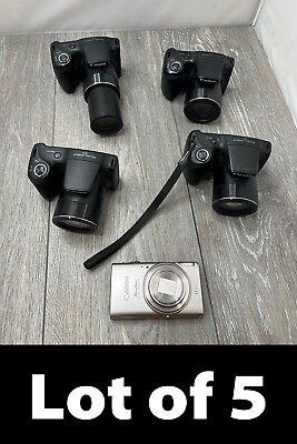 #ad Lot of 5 Canon Cameras Powershot Elph 360 HS amp; SX420 IS WiFi PARTS ONLY $424.96