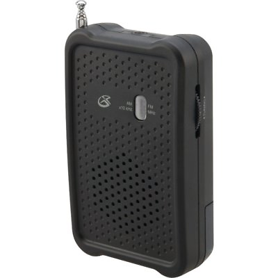 #ad GPX AM FM Compact Portable Personal AM FM Radio with Earbuds Ships from USA $12.99