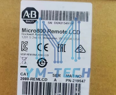 #ad NEW IN BOX Allen Bradley 2080 REMLCD Micro800 Remote LCD display 2080REMLCD $176.00