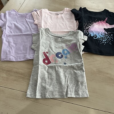 #ad girls tshirt 2T 4 pack Spotted Zebra Size 2T $13.50