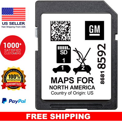 #ad 2023 GPS Navigation SD Card Map 85618592 For GM GMC Acadia Canyon Sierra Yukon $49.99