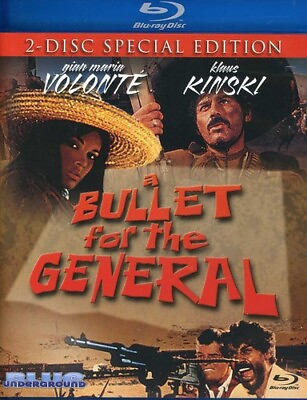 #ad A Bullet for the General Used Very Good Blu ray Subtitled $13.97