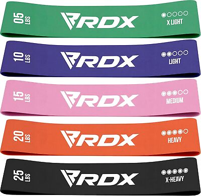 #ad #ad Resistance Bands Set by RDX Fabric Pull Up Resistance Bands for Yoga $10.99