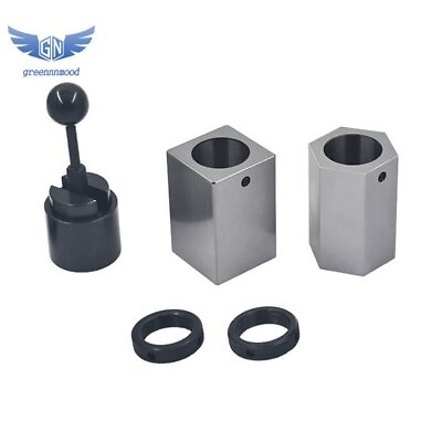 NEW 5C Collet Block Set Square Hex Rings amp; Collet Closer Holder For Lathe $44.66