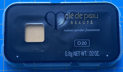 #ad Cle De Peau Radiant Powder Foundation O20 0.8g .02 Oz Sample Size $4.99