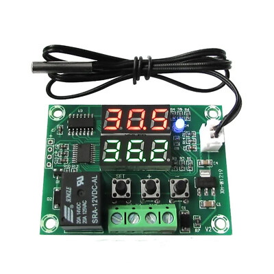 #ad 12V Digital Thermostat Temperature Control Switch Sensor Module Board $8.80