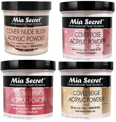 #ad #ad Mia Secret Cover Acrylic Powder Beige Nude Pink Rose All Sizes Available $9.50