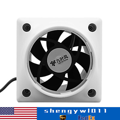 #ad 3 inch Inline Duct Fan Ventilation Booster Fan Vent Exhaust Blower ABS 12V 75MM $39.80