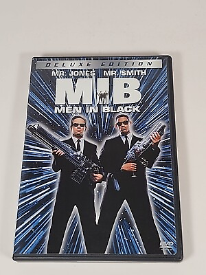 #ad Men In Black Deluxe Edition DVD Widescreen Full Screen Fast Free Shipping $6.98