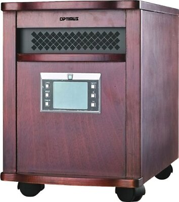 #ad Optimus H 8010 Convection Heater Infrared Electric 1.50 kW Portable $126.10