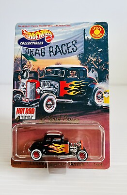 #ad Hot Wheels 32 Ford Coupe Drag Races Hot Rod Special Limited Edition 1:64 $24.99