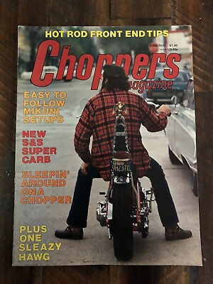 #ad 1975 June Choppers Motorcycle Magazine Honda Mikuni Samp;S Super Carb $18.99