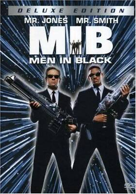 #ad Men in Black Deluxe Edition DVD By Linda Fiorentino VERY GOOD $4.23
