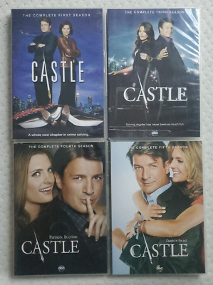 #ad Castle: DVD Bundle Lot The Complete Seasons 1 3 4 amp; 5 $15.00
