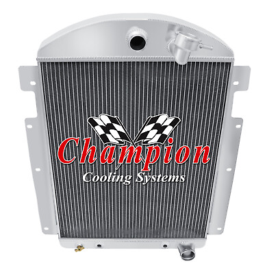 #ad Cold Champion 3 Row Radiator Chevy Config 1937 1938 Chevrolet Master V8 Conv $246.95