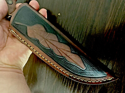 #ad HANDMADE PURE LEATHER HAND CRAFTED BELT SHEATH HOLSTER FOR FIXED BLADE KNIFE $13.29
