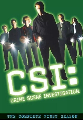 CSI: Crime Scene Investigation The Complete First Season DVD 2003 6 Disc $5.69