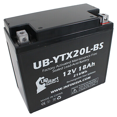 #ad UB YTX20L BS Battery for 2016 BRP Sea Doo GTI Wake 1500 CC Personal Watercraft $43.99