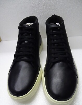#ad Cole Haan Mens Black Grand Crosscourt Modern Mid Sneaker Style Boots Size 11.5 $70.00