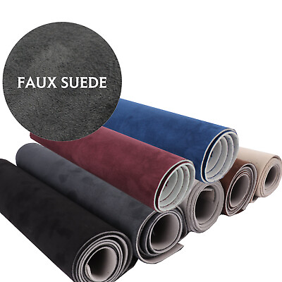 #ad Suede Headliner Fabric Foam Back Roof Liner Upholstery Repair Replace Renovate $19.94