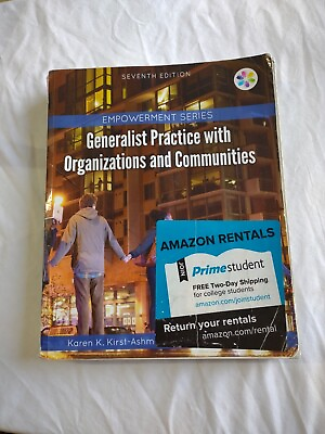 #ad Empowerment Series: Generalist Practice with Organizations and Communities 7th $28.99