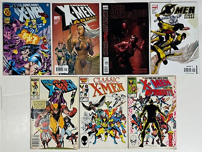 #ad X Men All #1 First Issues Mixed Lot of 7 Marvel Comics 1984 2010 $42.95