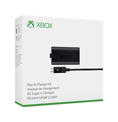#ad Microsoft Official Xbox One Play and Charge Kit $37.29