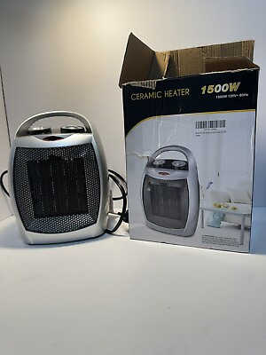 #ad Ceramic Heater 1500w 120V 60hz $20.00