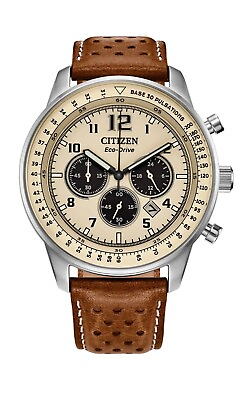 #ad Citizen Eco Drive Weekender Chronograph Sport Luxury Collection Mens Watch $397.00