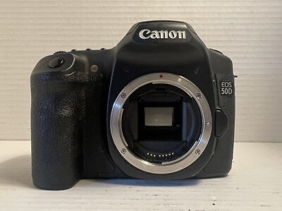 #ad Canon EOS 50D 12.8MP 5 Inch Digital SLR Camera Model DS126211 UnTested *AS IS* $39.89