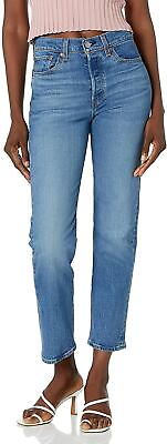 #ad Levi#x27;s 283119 Women#x27;s Wedgie Fit Straight Jeans Jive Sound Size 24W x 26L $67.15