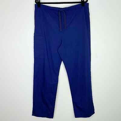 #ad Uniform Advantage UA Scrubs Navy Blue Scrub Pants Bottoms Size Small S $6.99