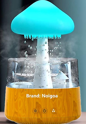 #ad Transform Your Sleep with our Rain Cloud Humidifier: Essential Oils Night Light $44.99