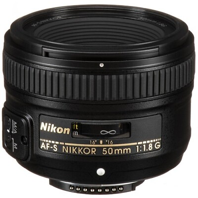 #ad Open Box Nikon AF S FX Nikkor 50mm f 1.8G Auto Focus F Mount Lens #4 $150.00