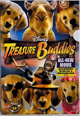 #ad Treasure Buddies DVD Disney Brand New Rated G Family Fun Puppies Movie $8.27