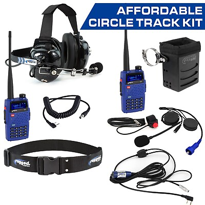 #ad Affordable Circle Track Driver Crew Radio Communications Racing Kit Electronics $400.00