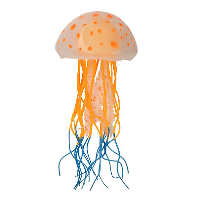 #ad Simulation Jellyfish Safety Decorative Environmental Protection Aquarium $8.34
